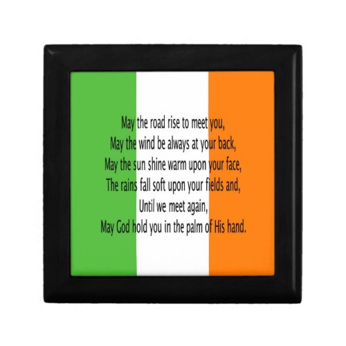 Irish Blessing Prayer Gift Box