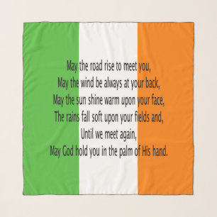 Irish Blessing Prayer Scarf