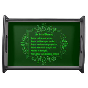 Irish Blessing Serving Tray