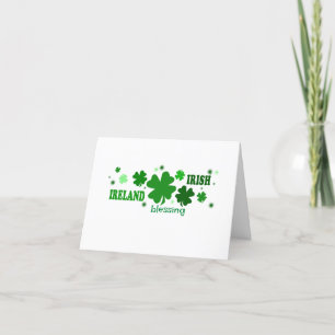 Irish Blessing St. Patrick's Day Card