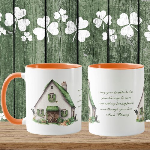 Irish Blessing St Patricks Day Mug