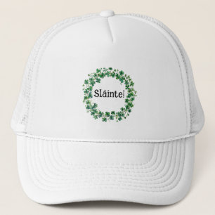 Irish Blessing White Trucker Hat – Lucky & Stylish