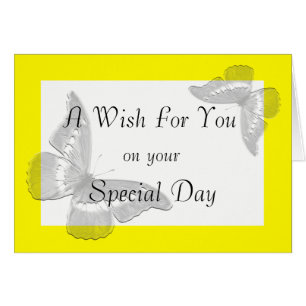 Irish Blessing: Wings of a Butterfly Card