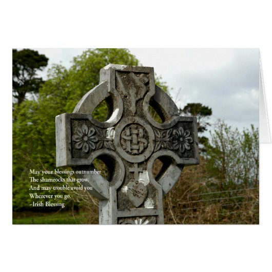 Irish Blessings Cards (Front Horizontal)