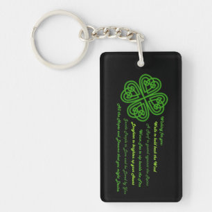 Irish Blessings Keychain