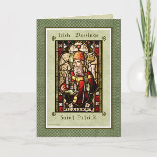 Irish Blessings - Saint Patrick Card