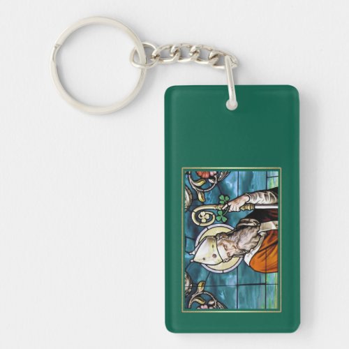 Irish Blessings St Patricks Day Gift  Keychain