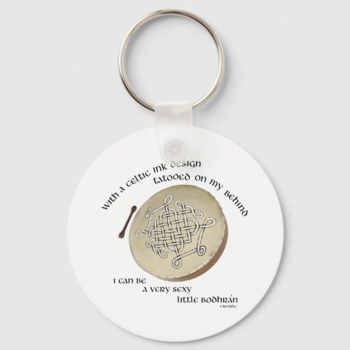 Irish Bodhran _ Irish Step Dance Keychain