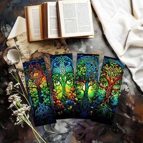 Irish Bookmarks Celtic Tree of Life Bookmarks s1