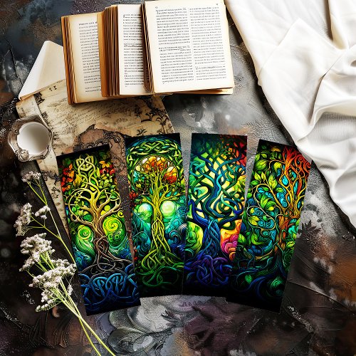 Irish Bookmarks Celtic Tree of Life Bookmarks s3