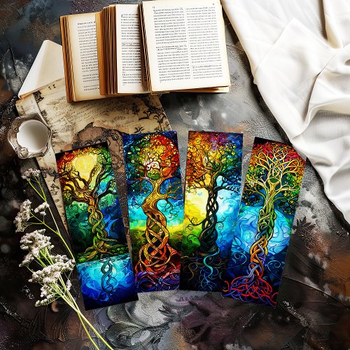 Irish Bookmarks Celtic Tree of Life Bookmarks s7