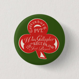 Irish Brigade Button
