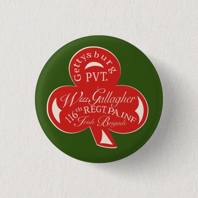 Irish Brigade Button (Front)