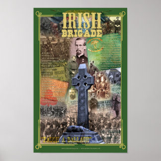Irish Brigade Civil War 150 Poster