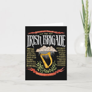 Irish Brigade Civil War Card
