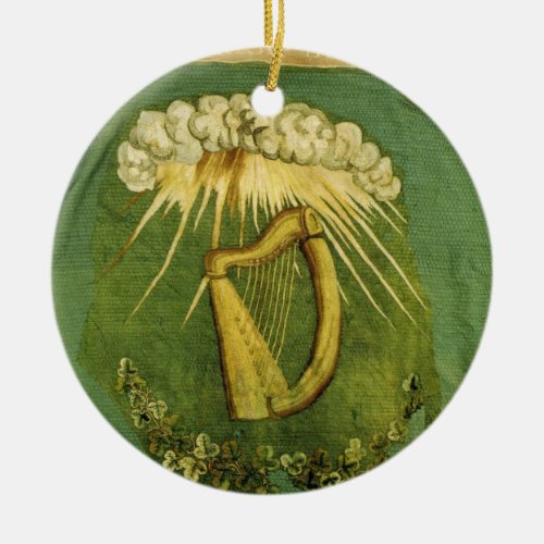 Irish Brigade Flag Ceramic Ornament