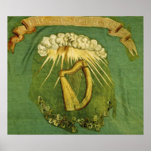 Irish Brigade Flag Poster