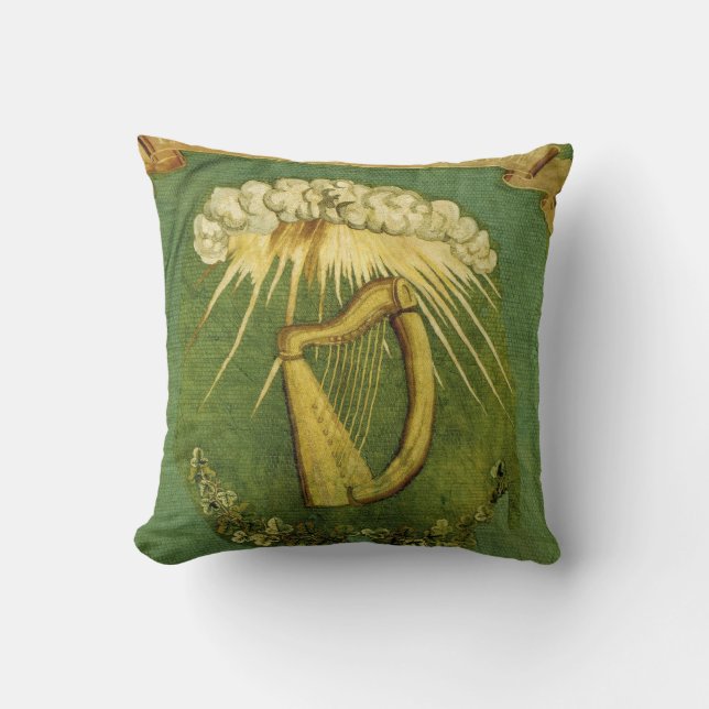 Irish Brigade Throw Pillow (Front)