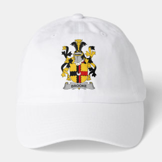 Irish Brooke Coat of Arms Family Crest Hat
