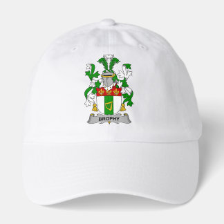 Irish Brophy or O_Brophy Coat of Arms Family Crest Hat