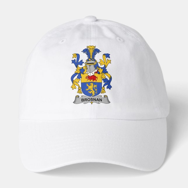 Irish Brosnan or O_Brosnan Coat of Arms Family Cre Hat (Front)