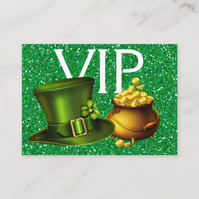 Irish Business VIP - SRF Business Card (Front)
