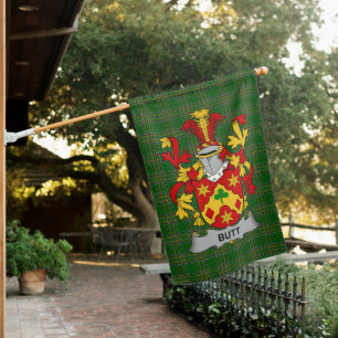  Irish Butt Coat of Arms Family Crest Ireland House Flag