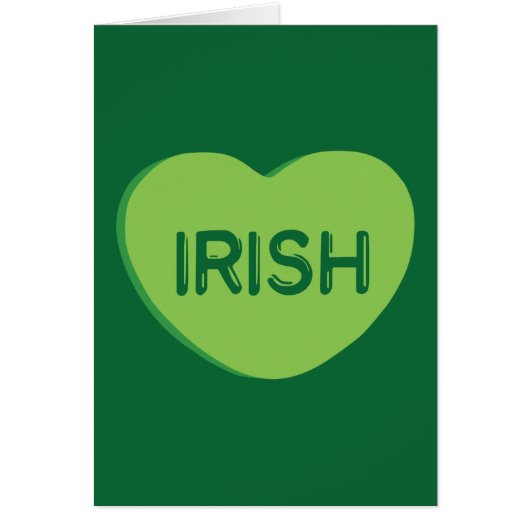 Irish Candy Heart Cards (Front)