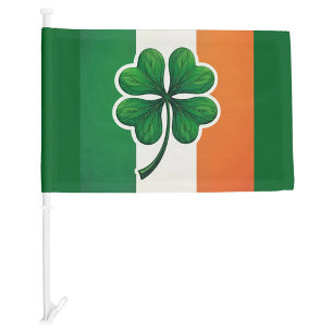 Irish Car Flag