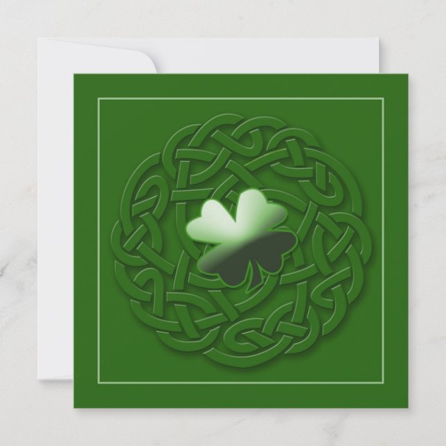 Irish card/Invitation - Personalize IT Invitation (Front)