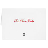Irish Castle Ruins Cards (Back Horizontal)