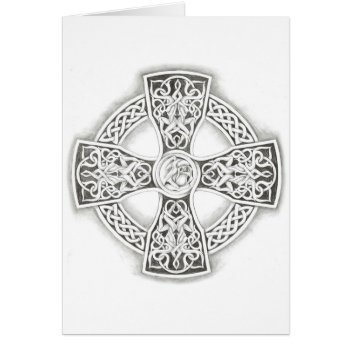 Irish Celtic Cross by TheInspiredEdge at Zazzle