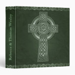 Irish Celtic Cross Wedding Binder at Zazzle