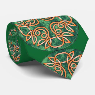 Irish Celtic Design St. Patrick's Day Tie