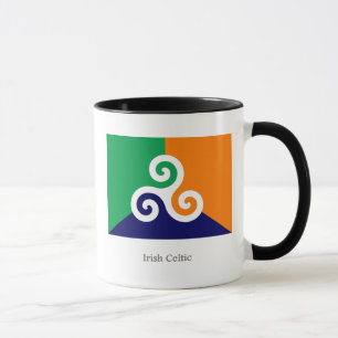 Irish Celtic Flag Mug