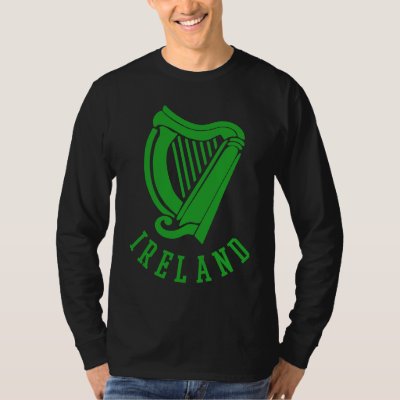 Irish Celtic Harp Medieval Emblem of Ireland T-Shirt