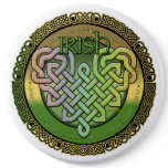 Irish Celtic knots - St Patrick's day Button