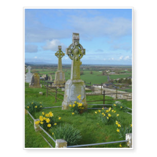 Irish Cemetery Temporary Tattoos