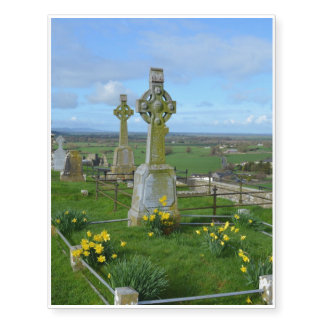 Irish Cemetery Temporary Tattoos