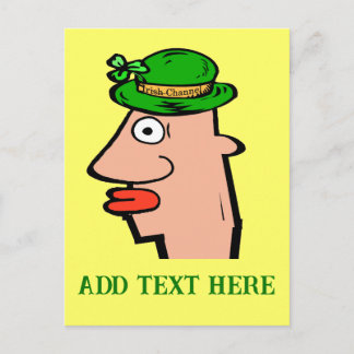 Irish Channel Head Postcard