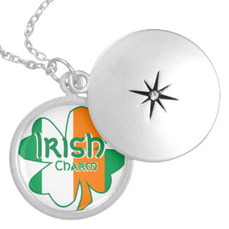 Irish Charm Flag Charm Necklace