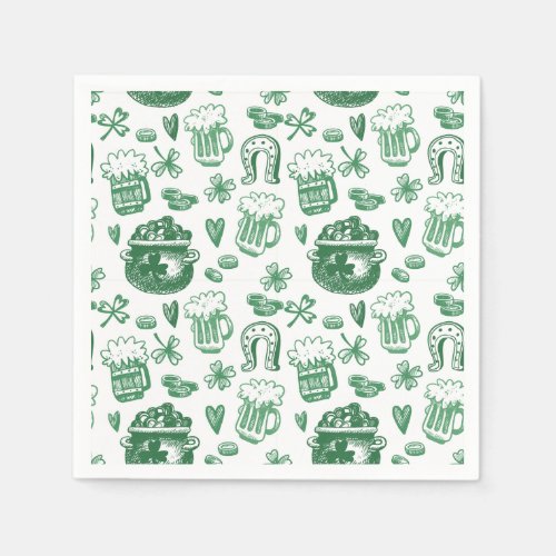 Irish Charm Paper Party Napkins