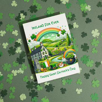 Irish Charm: Saint Patrick's Day  Holiday Card by HasCreations at Zazzle