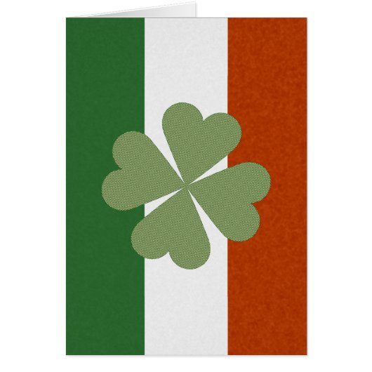 Irish Charming Lucky Clover Cards (Front)