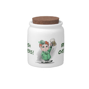 Irish Cheers! Candy Jar