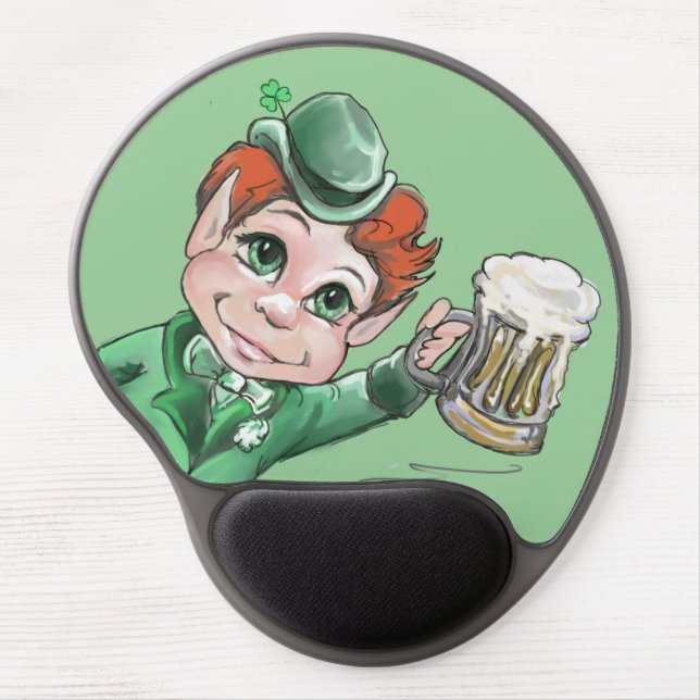 Irish Cheers! Gel Mousepad (Front)