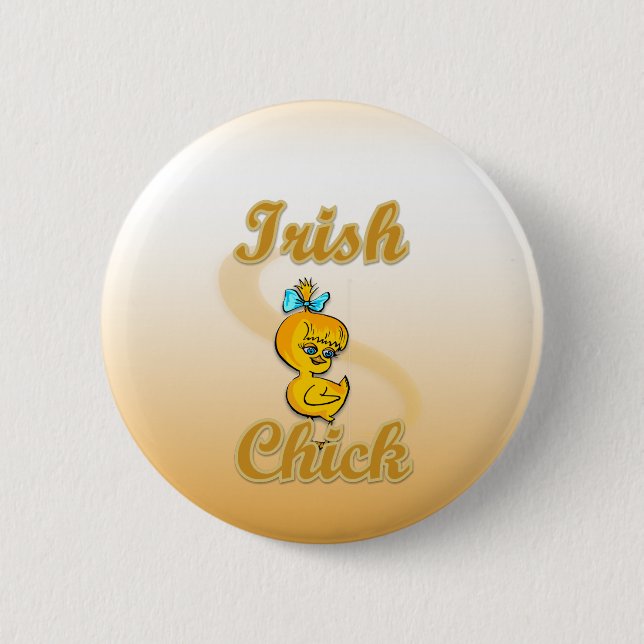 Irish Chick Button (Front)