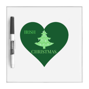 Irish Christmas Dry-Erase Board