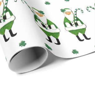 Irish Christmas Gift Wrapping Paper