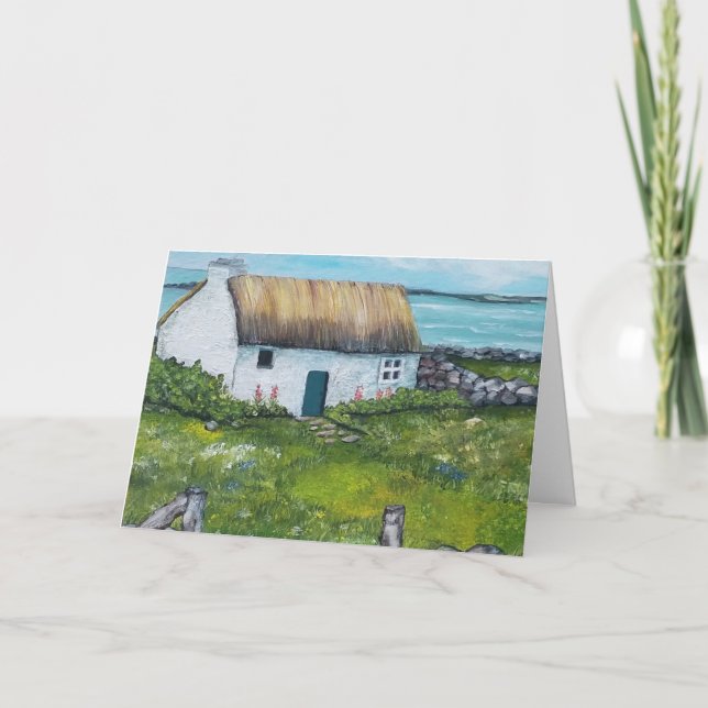 Irish Christmas Greeting Card (Front)